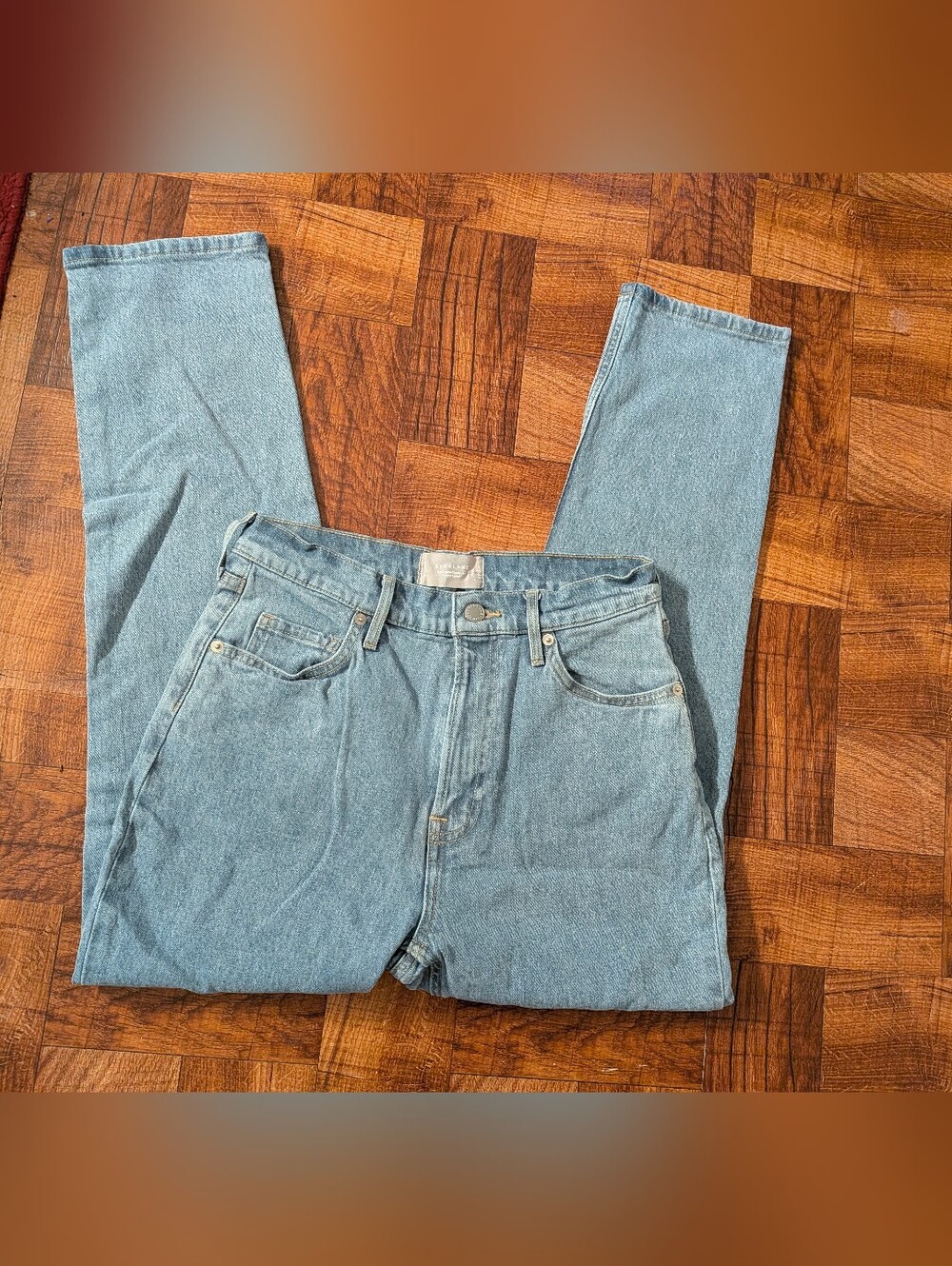 Everlane The Original Cheeky Blue Jeans Organic Cotton 27 Regular